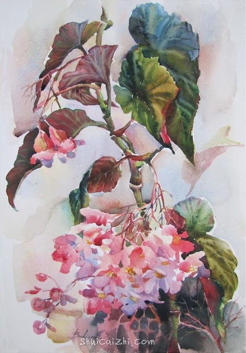 俄罗斯画家埃琳娜Elena Boukingolts的静物水彩-2