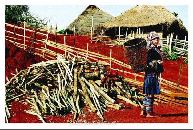 姚建华云南民族风人物风土水彩-13