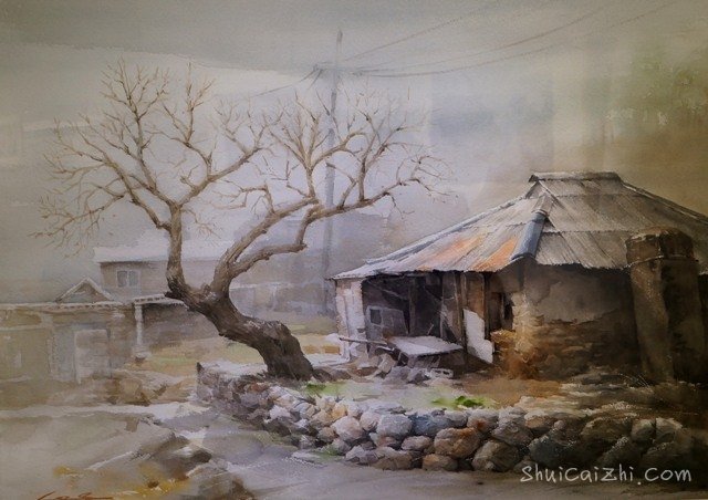 上海-仁川-青岛水彩画交流展
