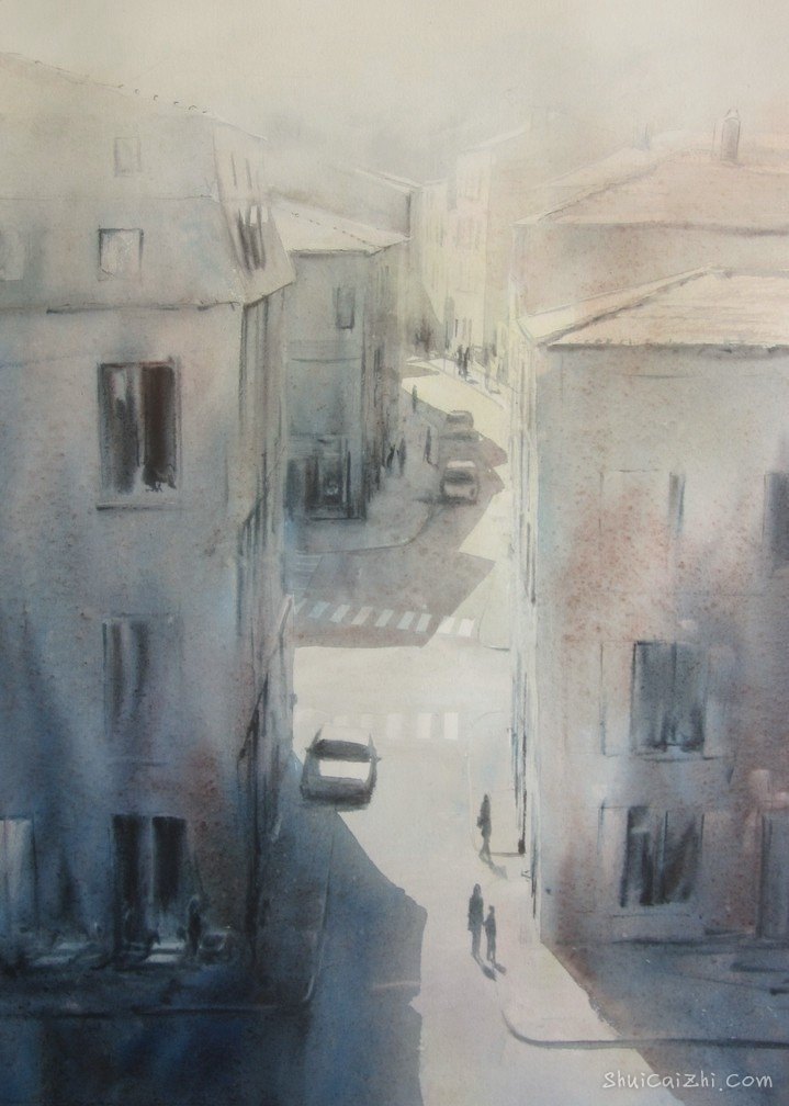 法国水彩画家David.Chauvin作品欣赏