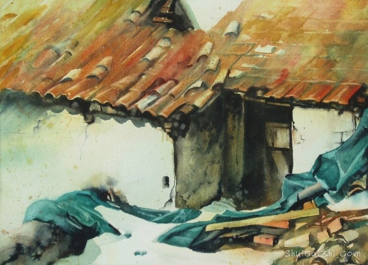 法国水彩画家David.Chauvin作品欣赏