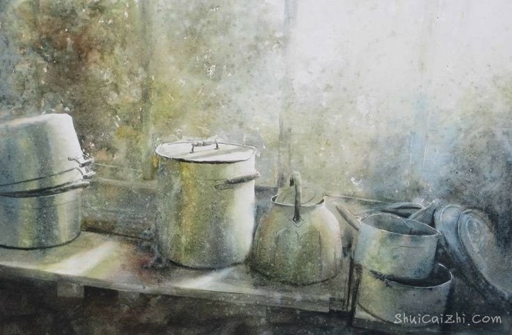 法国水彩画家David.Chauvin作品欣赏