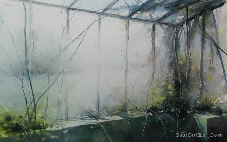 法国水彩画家David.Chauvin作品欣赏