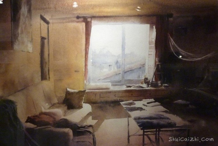 法国水彩画家David.Chauvin作品欣赏