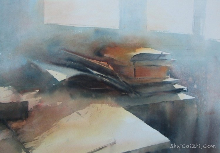 法国水彩画家David.Chauvin作品欣赏