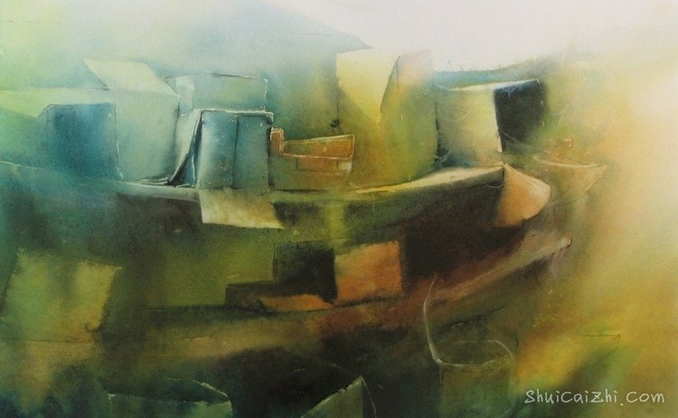 法国水彩画家David.Chauvin作品欣赏