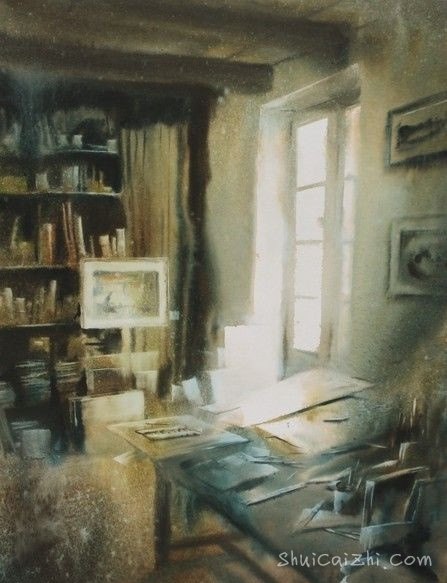 法国水彩画家David.Chauvin作品欣赏