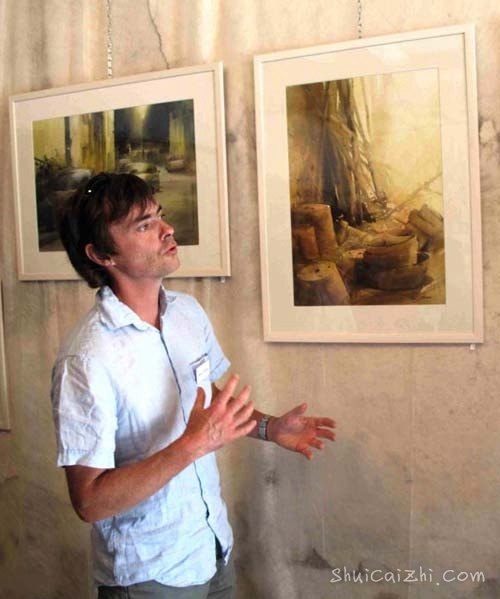 法国水彩画家David.Chauvin作品欣赏