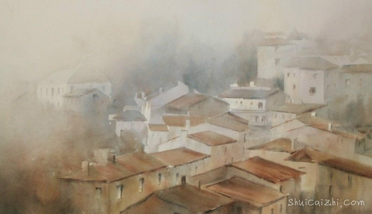 法国水彩画家David.Chauvin作品欣赏