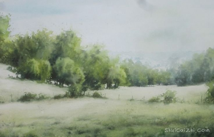 法国水彩画家David.Chauvin作品欣赏