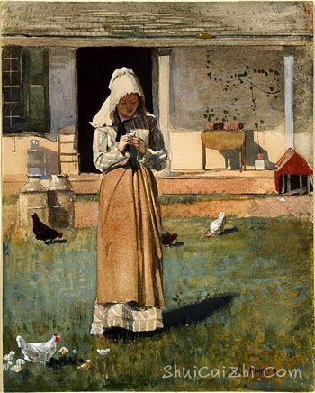 美国著名画家温斯洛·霍默Winslow Homer油画水彩画